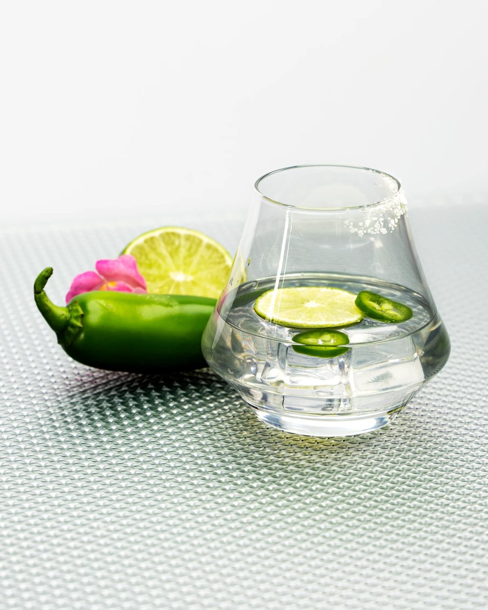 Espuma de tequila, jalapeño y limón